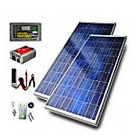 Комплект солнечных батарей дача1